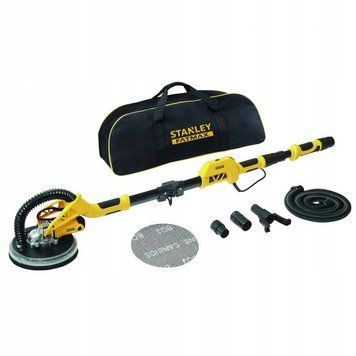 Шліфувальна машина для стін та стелі (жираф) Stanley Fatmax SFMEE500S, 750 Вт, 225 мм, з LED підсвіткою SFMEE500S фото