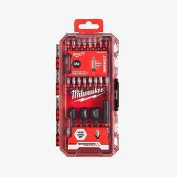 Набір біт SHOCKWAVE PACKOUT MILWAUKEE 35шт (4932492003) 4932492003 фото