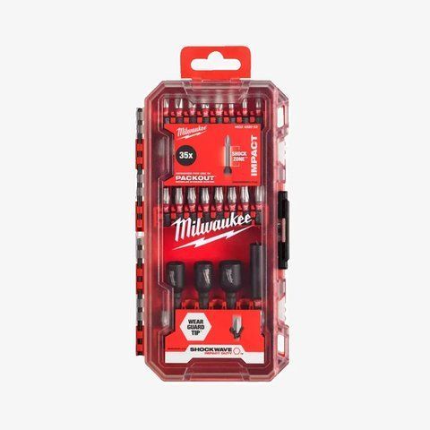 Набір біт SHOCKWAVE PACKOUT MILWAUKEE 35шт (4932492003) 4932492003 фото